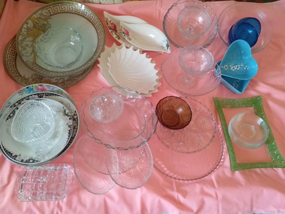 Посуда разная, новая и б/у