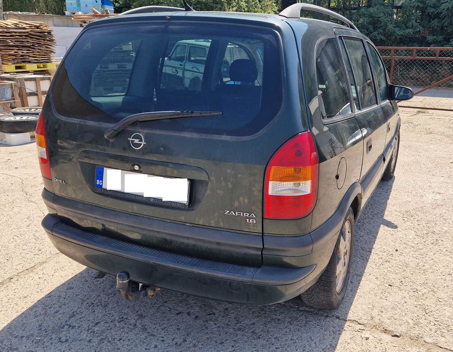 Опел Зафира Бензин 1,6 АГУ на ЧАСТИ