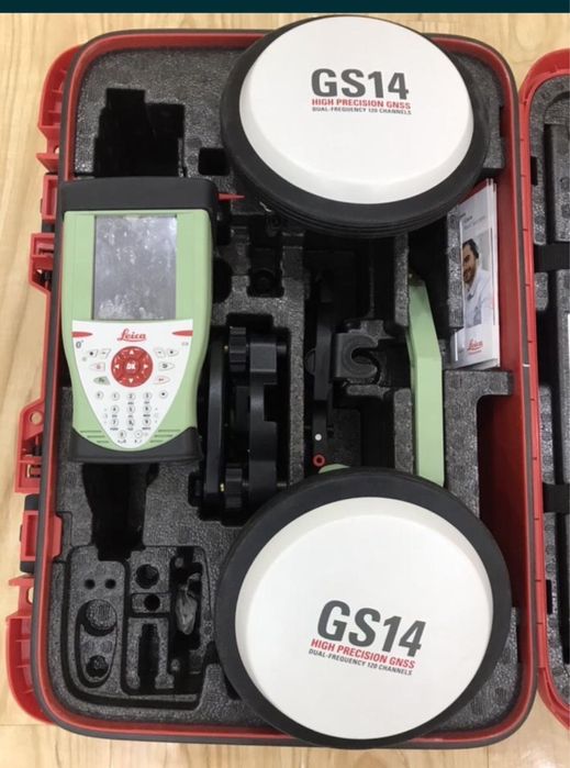 Leica GPS GS 14 с базой продам.  В комплекте цена 10 млн.