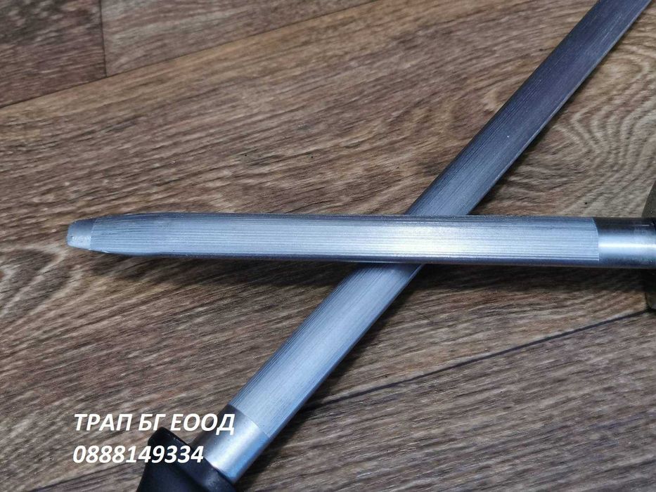 Плосък Стоманен Масат за заточване - два размера 20 см и 30 см