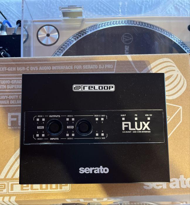 Reloop Flux - Digital 3-channel USB-C DVS interface for Serato DJ Pro