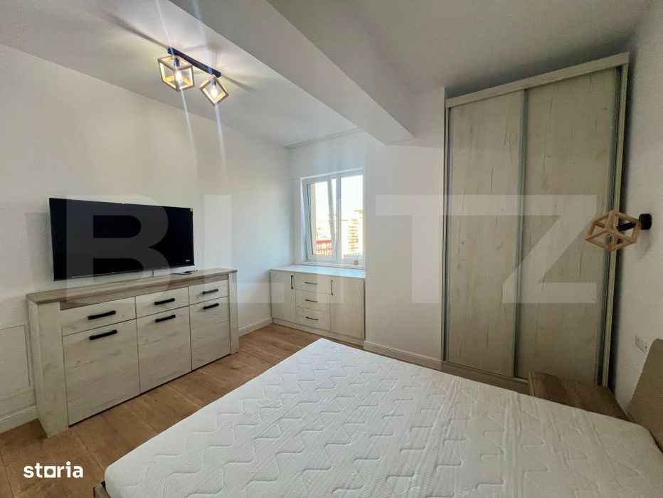 Apartament nou cu 2 camere, centrala si aer, zona Calea Severinului