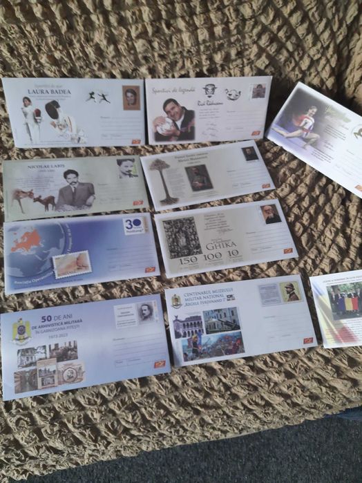 Filatelie - colectie intreguri postale