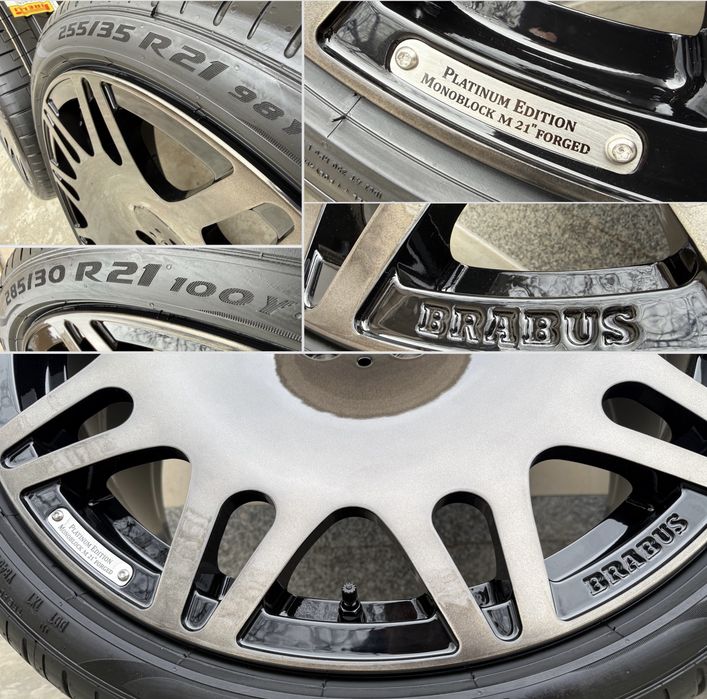 джанти Мерцедес S класа S63 AMG пакет W223 ковани 21 цола спорт пакет brabus дълга база брабус пакет S63 lorinser mansory 5X112 4 matic EQS suv B50