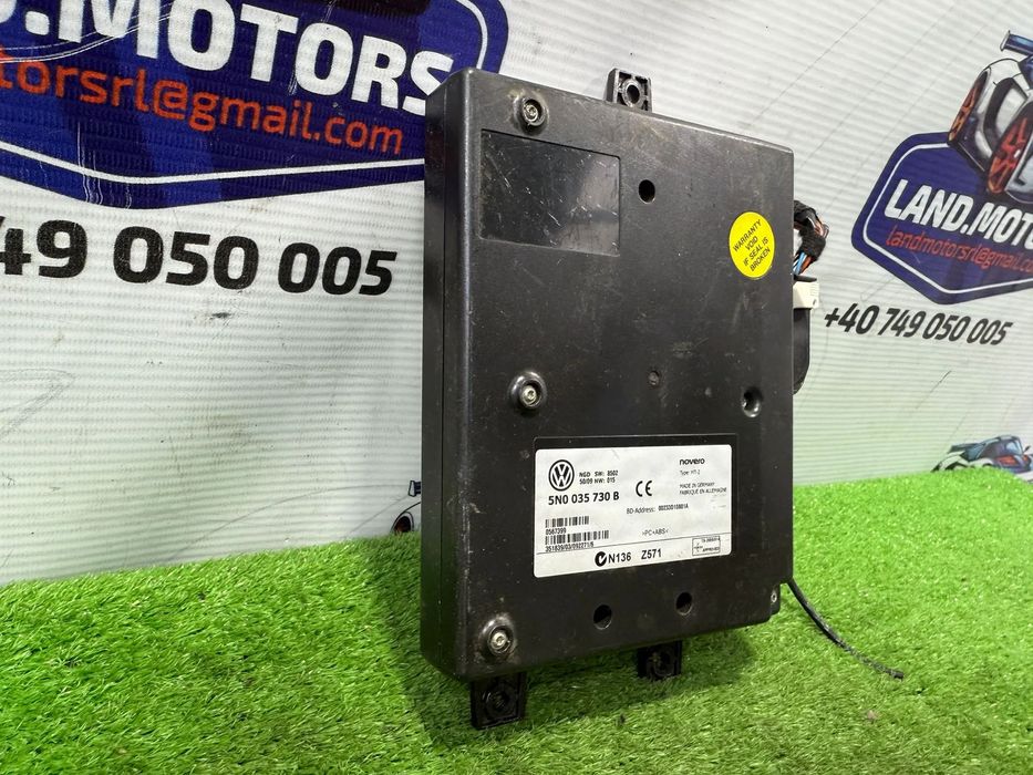MODUL BLUETOOTH SKODA SUPERB II Combi ( Break) 2010 2.0 DIESEL COD OEM 5N0035730B N136Z571 2008-2015