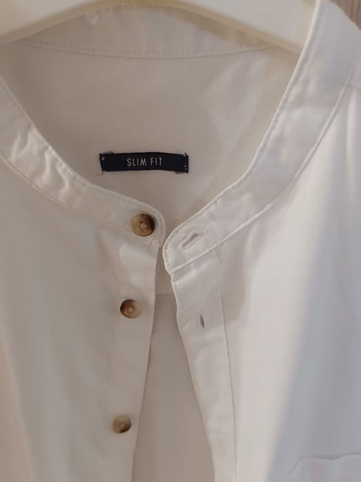 Белая рубашка на мальчика подростка