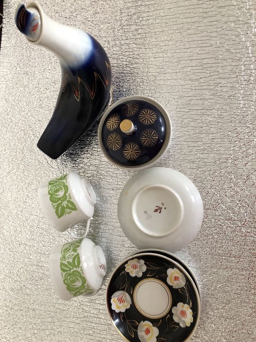 Хрусталь Иран, Чехия, фарфор СССР