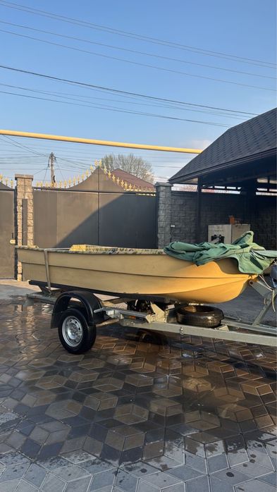 Лодка с прицепом