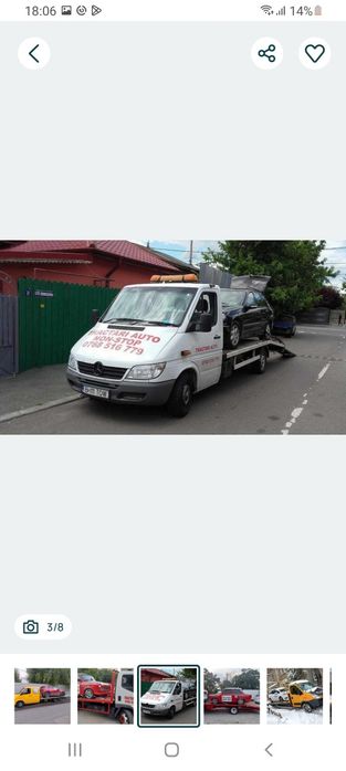Tractări auto București non stop