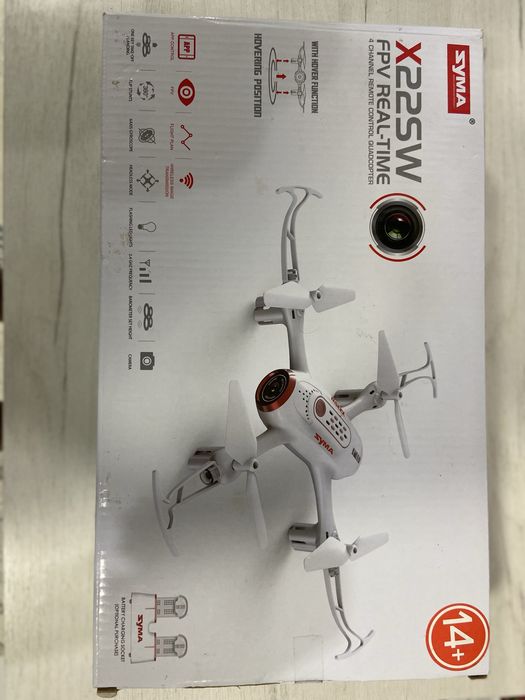 Продам квадрокоптер SYMA X22SW FPV с камерой есть торг