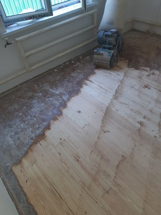 Шлифовка пол паркет ламинат палубний пол Илларионов...