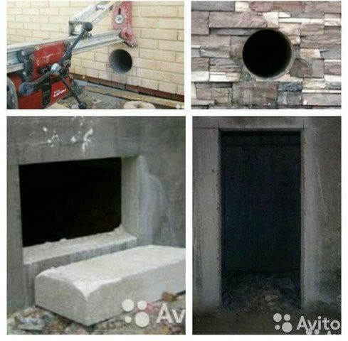 Алмазное сверление бурение