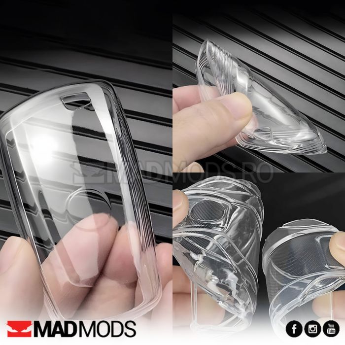 Husa transparenta slim protectie cheie BMW Seria 1 2 3 4 5 6 7 8 X i M