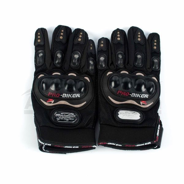 Ръкавици PRO-BIKER/BLACK Подходящи за офроуд състезателни мотоциклети,