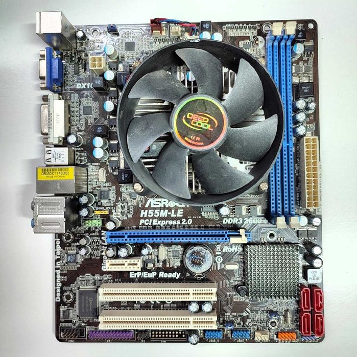 Материнская Плата с процессором c Озу 1156 / 775 и Одноплатники