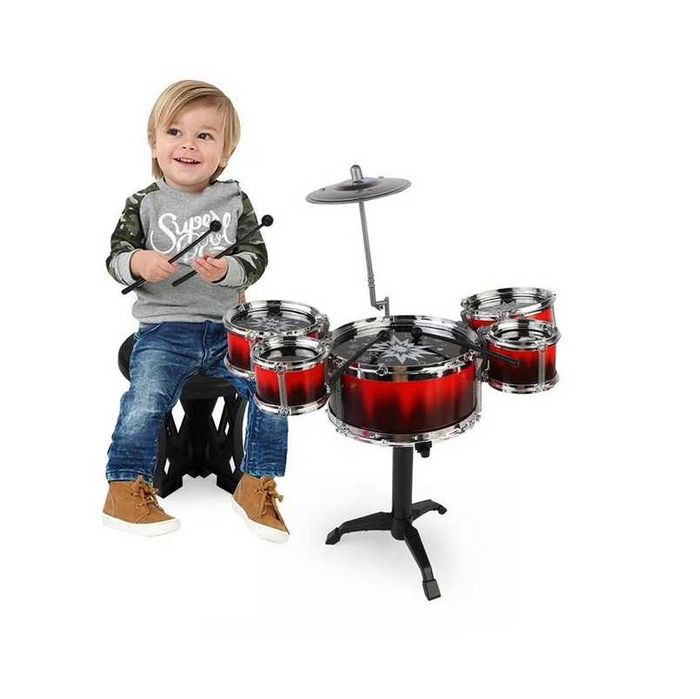 Комплект с барабани Mercado Trade, С табуретка