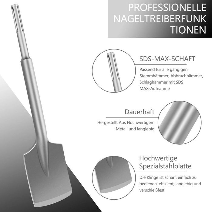 Lopata pentru ciocan rotopercutor, SDS-MAX, 46 cm