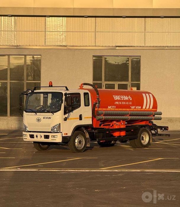 Ассенизационная машина FAW Tiger V, 6м³ Tayor bor