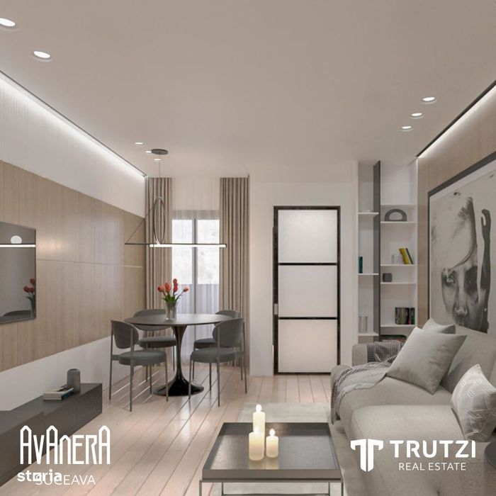 3 camere nou, finisaje incluse, complex AVANERA SUCEAVA 127 300€