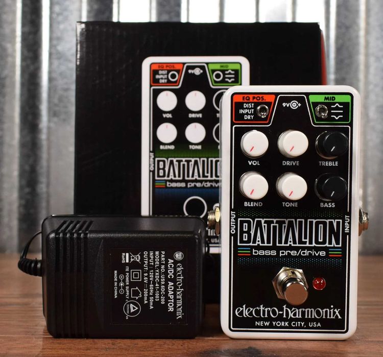 Pedala Chitara Bass Nano Battalion PreAmp drive