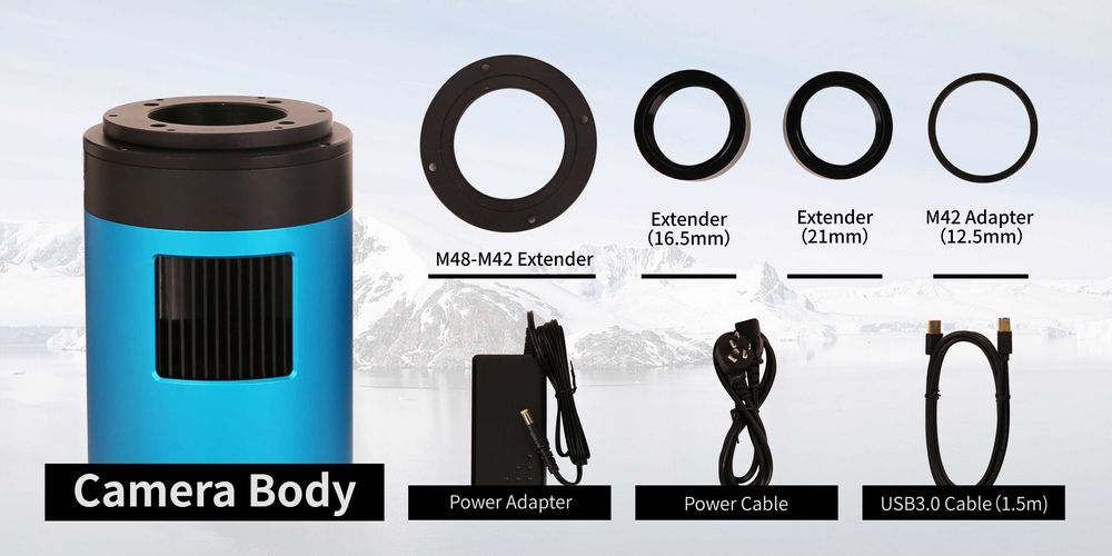 Профессиональная охлаждаемая астрокамера Touptek ATR2600C