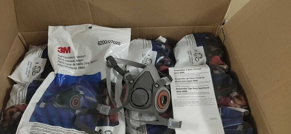 Респиратор Полумаска 3М 6200