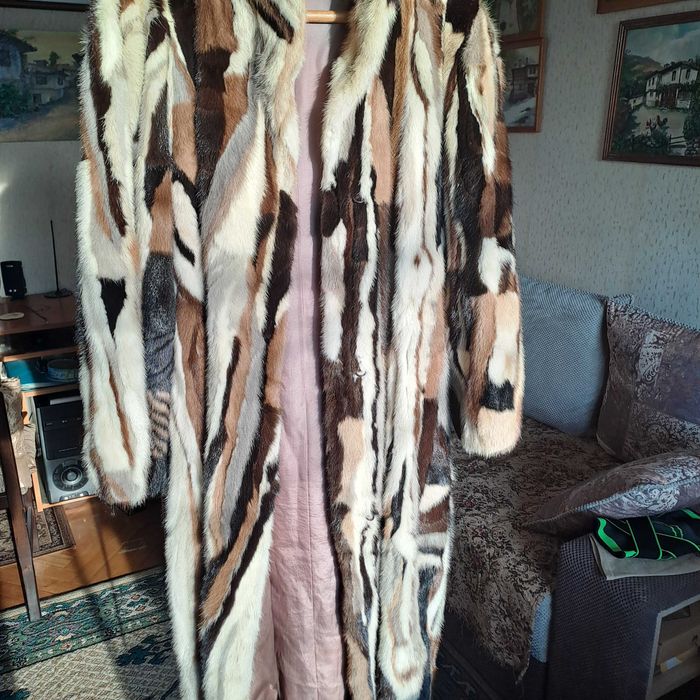 Дамско палто от норки