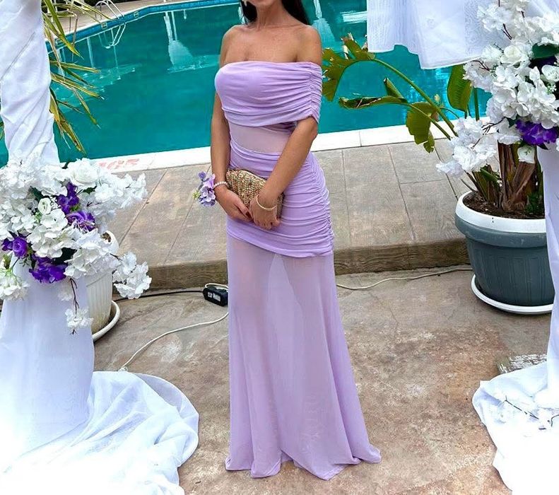 Официална рокля в лилаво