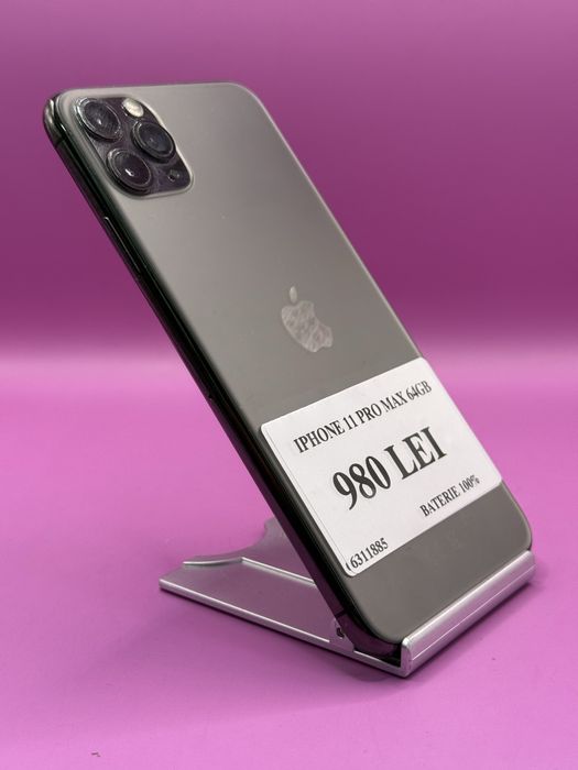 Iphone 11 Pro Max 64GB •Amanet Matei Crangasi•63118