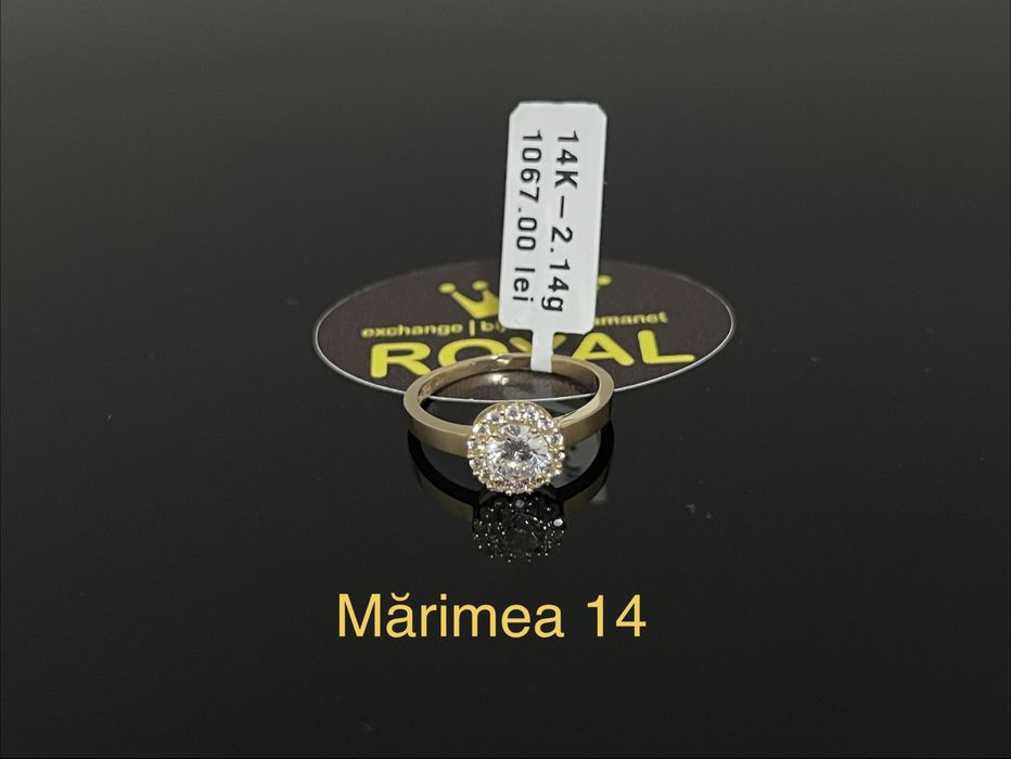 Bijuteria Royal CB : Inel dama aur nou 14k 2,14gr