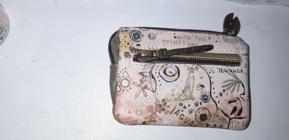 Цветно дамско портмоне ANEKKE с три прегради