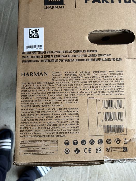 JBL boxa profesionala 310w