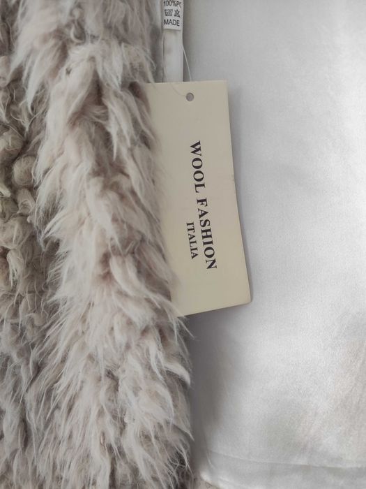 Vestă crem blăniță- mărime universală