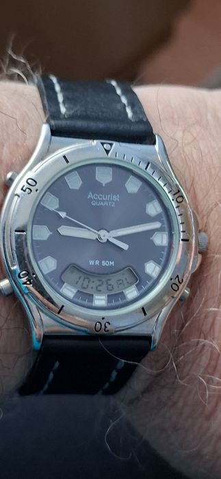 AKURIST japan ,ceas de mînă bărbătesc cu baterie.