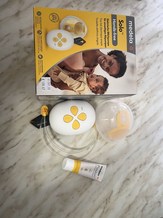 Помпа hands free medela solo