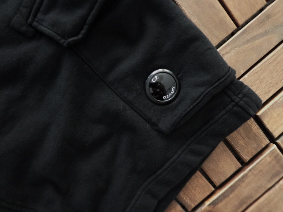 Мъжки къси панталони CP Company Diagonal track Shorts Black