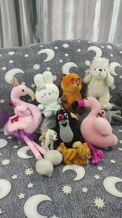 Мягкие игрушки зверюшки