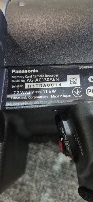 Camera video Panasonic AG-AC130AEN