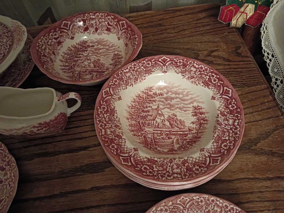 Serviciu de masa portelan englezesc Grindley Homeland 6 persoane