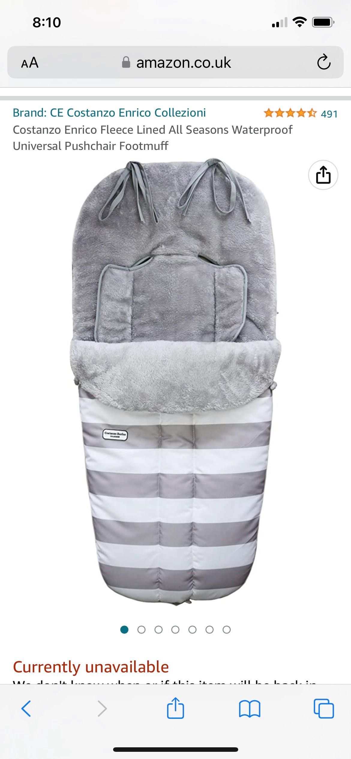 Costanzo enrico outlet footmuff