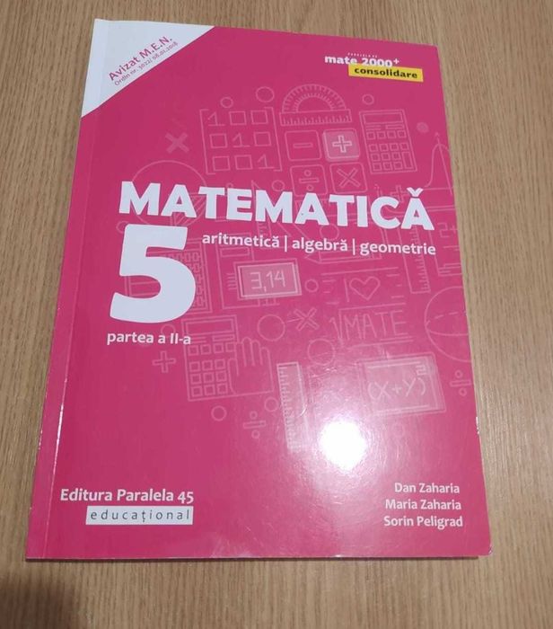 Set cărți și manuale matematică