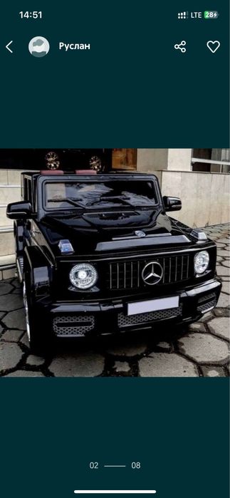 Жезказган геленваген детская машина электромобиль