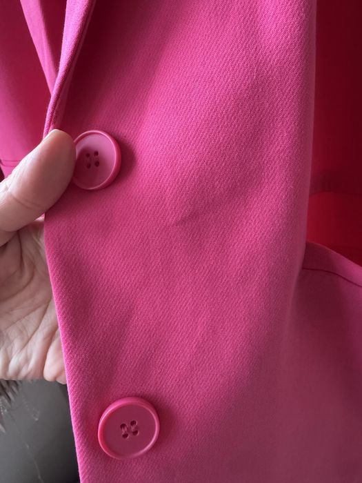 Palton sacou reserved roz imepcabil s