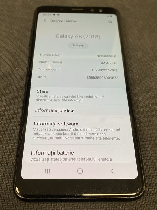 Samsung Galaxy A8 (2018) Dual SIM 32 GB ID-XXL7555