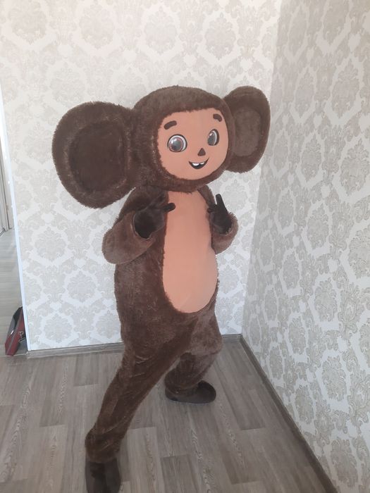 Чебурашка костюм аниматорам, рассрочка 12 мес, доставка по всему KZ