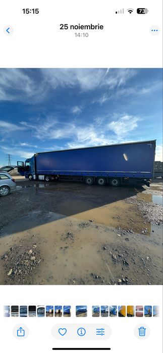 Camion MAN TGX 440 mega+ Semi remorca schmitz various