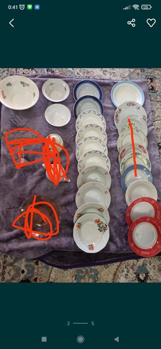 Посуда в очень хорошем состоянии