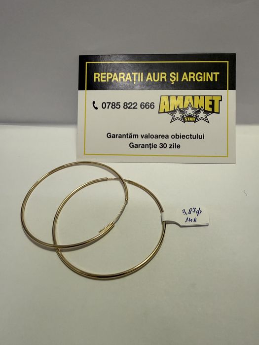 Cercei rotunzi (vl) star amanet