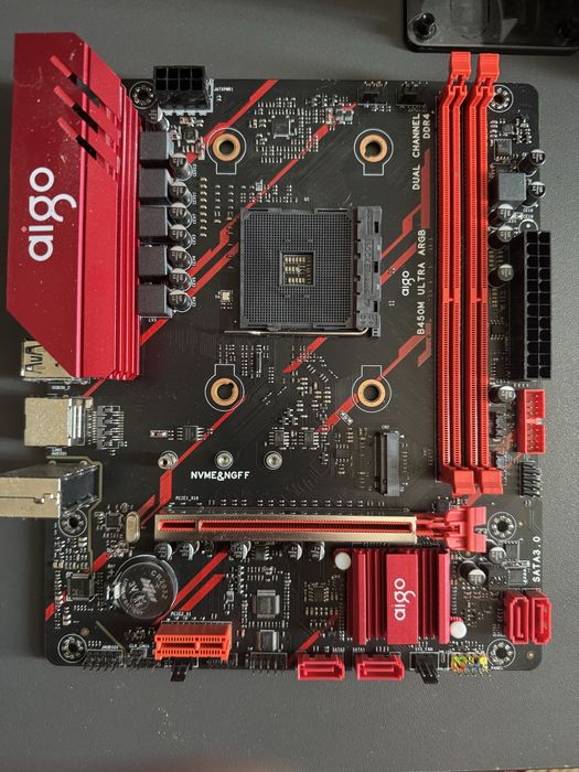 Материнская плата Aigo b450m Ultra Argb