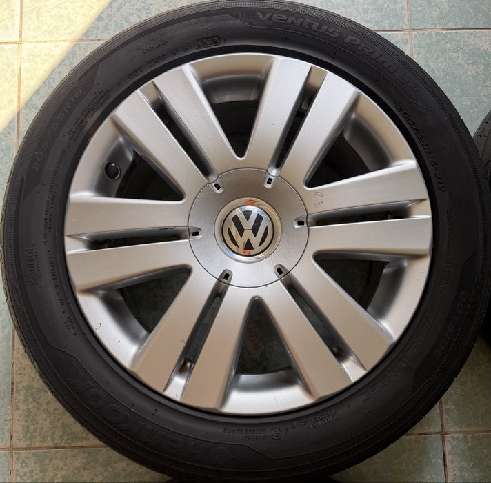 Roti/ jante aliaj R16 originale VW Passat B6 205/55/16 vara